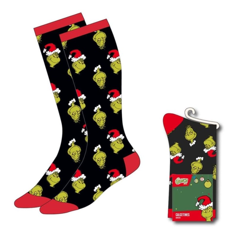 Le Grinch - Chaussettes Grinch's Face 38-45