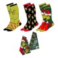 Le Grinch - Pack 3 paires de chaussettes 38-45 Le Grinch - Pack 3 paires de chaussettes 38-45