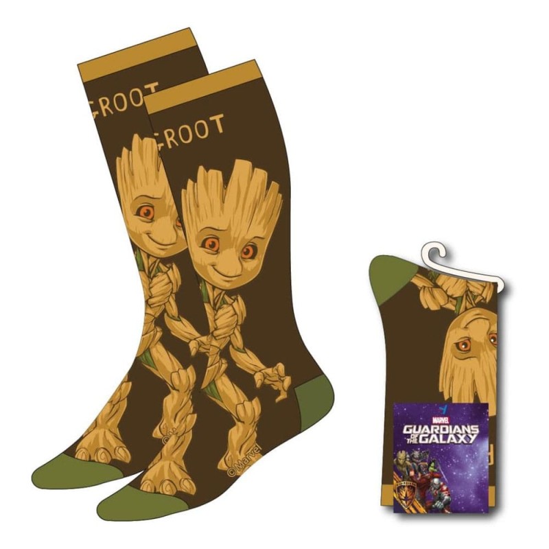 Marvel - Guardians of the Galaxy chaussettes Groot 38-45