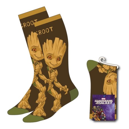 Marvel - Guardians of the Galaxy chaussettes Groot 38-45