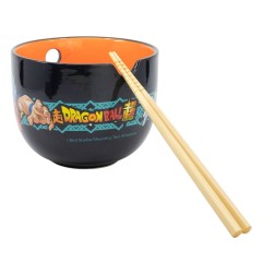 Dragon Ball - Bol à ramen avec baguettes Letters