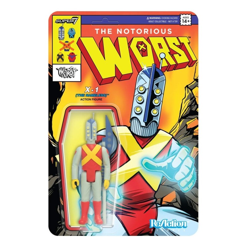 The Worst - Figurine ReAction Wave 05 Mutant Team X1 The Nameless 10 cm The Worst - Figurine ReAction Wave 05 Mutant Team X1 The Nameless 10 cm