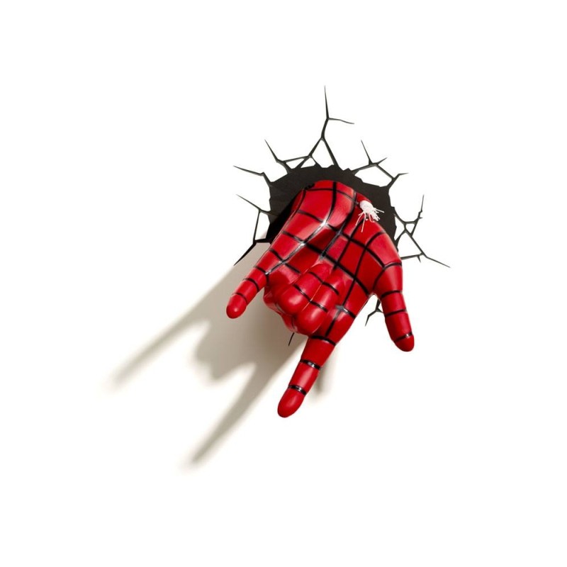 Marvel - Ultimate Spider-Man lampe 3D LED Spider-Man Hand