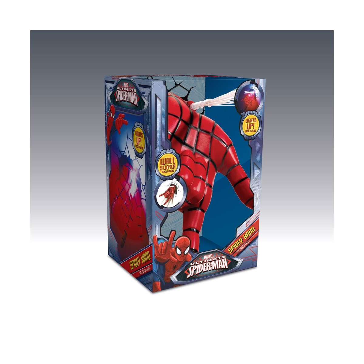 3D LIGHT - Applique SPIDER-MAN MAIN - Cdiscount Jeux vidéo