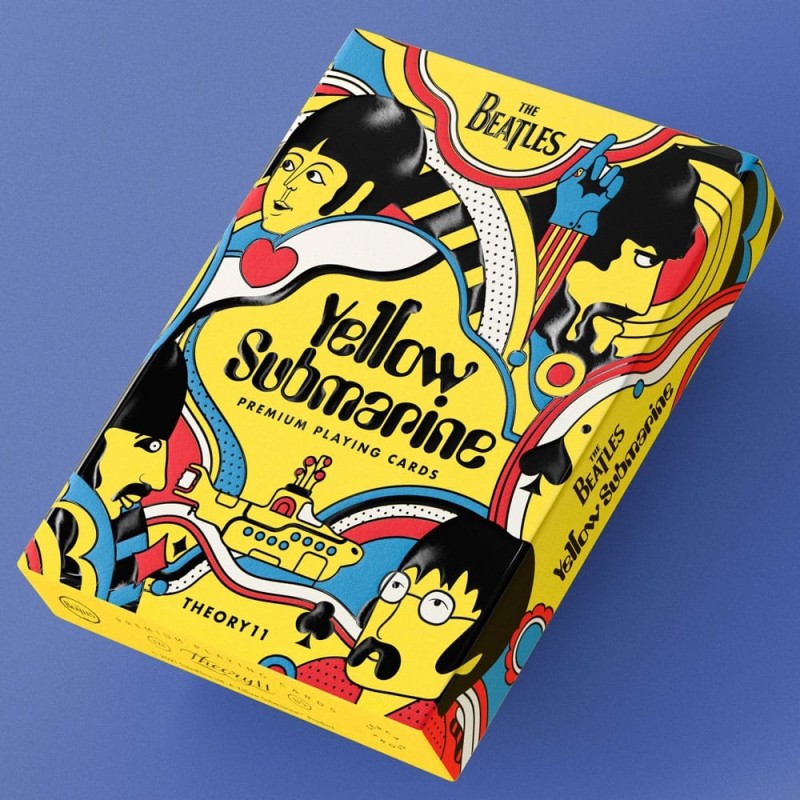 The Beatles - Jeu de cartes à jouer Yellow Submarine
