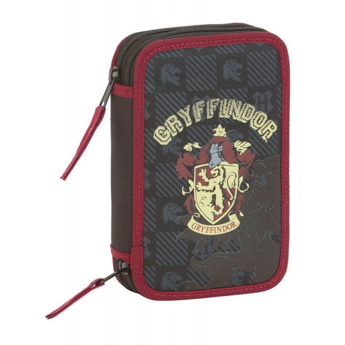 Harry Potter - Double trousse garnie 28 pièces Gryffindor