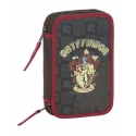 Harry Potter - Double trousse garnie 28 pièces Gryffindor