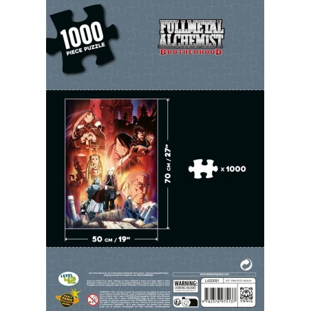 Fullmetal Alchemist : Brotherhood - Puzzle Characters (1000 pièces)