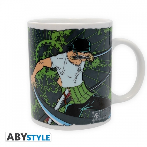 ONE PIECE - Mug Zoro & Emblem 