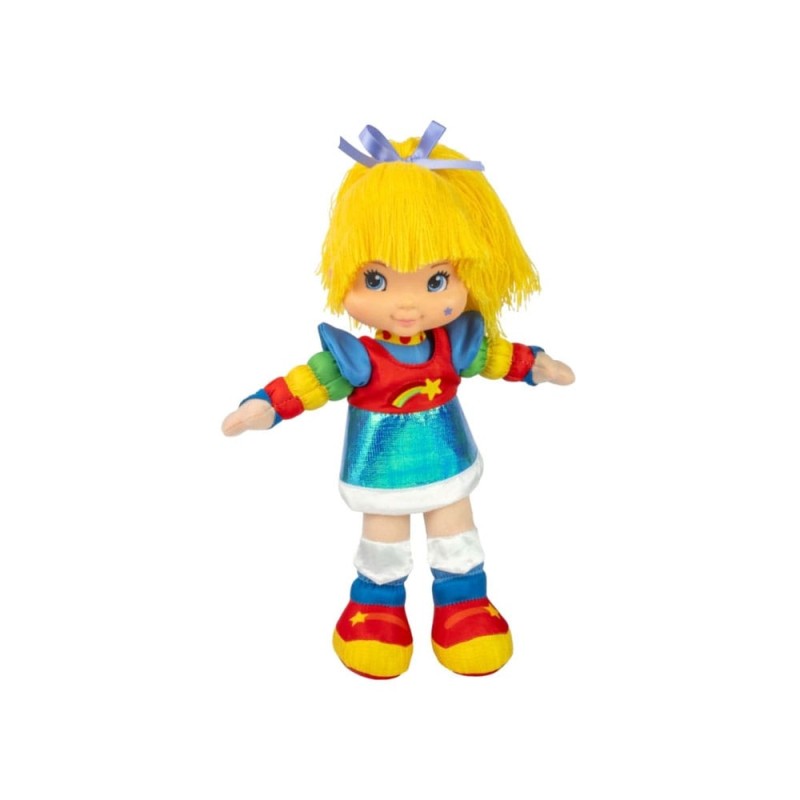 Blondine au pays de l'arc-en-ciel - Rag Doll poupée  36 cm