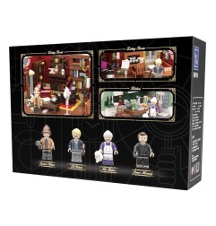 Sherlock Holmes - Jeu de construction  221B baker.st 9 cm