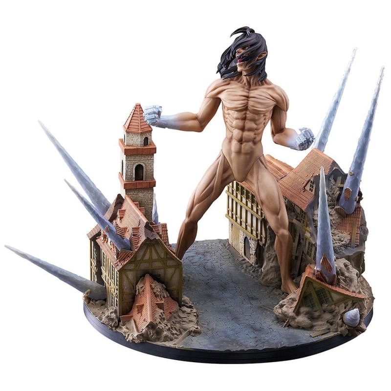 L'Attaque des Titans - Attack on Titan statuette PVC Eren Jaeger: Attack Titan Ver. -Judgment- 25 cm