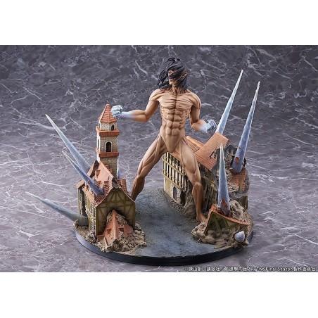L'Attaque des Titans - Statuette Eren Jaeger: Attack Titan Ver. Judgment 25 cm