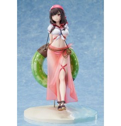 KonoSuba - Kono Subarashii Sekai ni Shukufuku wo! statuette 1/7 Yunyun Light Novel Cosplay On The Beach Ver. 25 cm