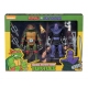Les Tortues ninja - Pack 2 figurines Raphael vs Foot Soldier 18 cm