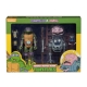 Les Tortues ninja - Pack 2 figurines Donatello vs Krang in Bubble Walker 18 cm