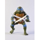 Les Tortues ninja - Pack 2 figurines Leonardo vs Shredder 18 cm