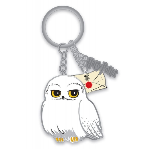 Harry Potter - Porte-clés métal Hedwig - Figurine-Discount