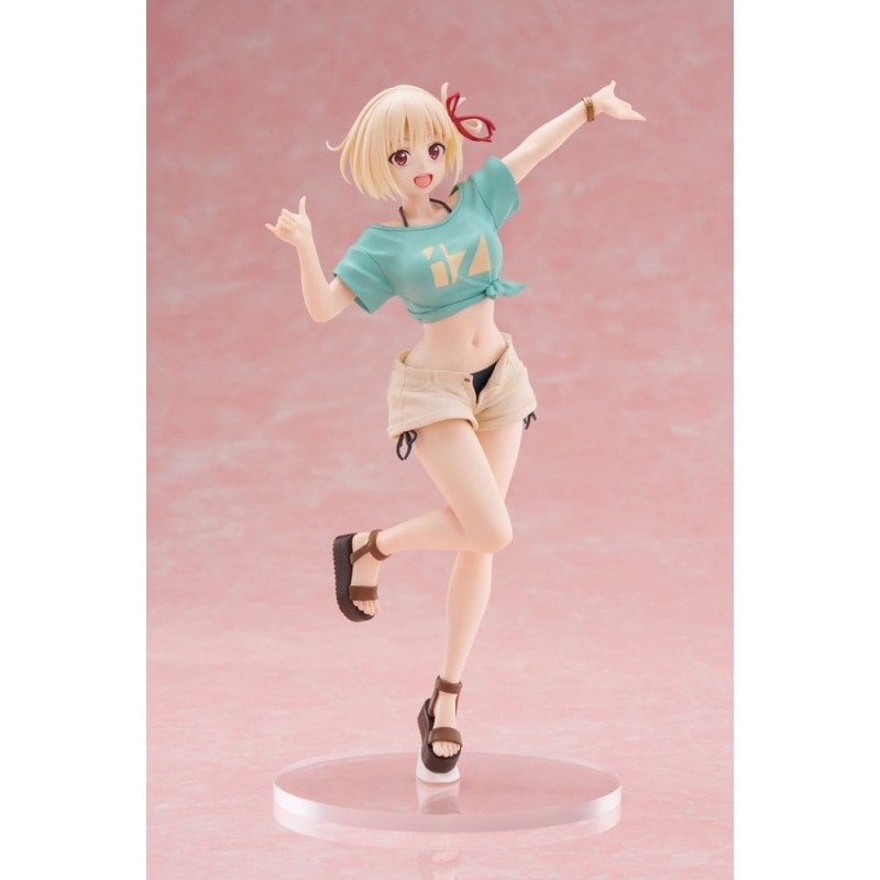 Lycoris Recoil - Statuette PVC Coreful Chisato Nishikigi Hawaiian Ver. 18 cm