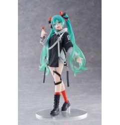 Hatsune Miku Wonderland  - Statuette Fashion Punk Ver. 18 cm