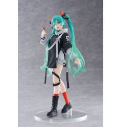 Hatsune Miku Wonderland  - Statuette Fashion Punk Ver. 18 cm