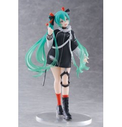 Hatsune Miku Wonderland  - Statuette Fashion Punk Ver. 18 cm