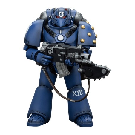 Warhammer - The Horus Heresy figurine 1/18 Ultramarines MK VI Tactical Squad Legionary with Bolter& Chainblade 20 cm