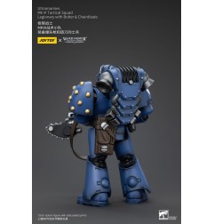 Warhammer The Horus Heresy - Figurine 1/18 Ultramarines MK VI Tactical Squad Legionary avec Bolter & Chainblade 20 cm