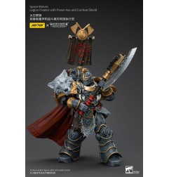 Warhammer The Horus Heresy - Figurine 1/18 Space Wolves Legion Praetor avec Power Axe and Combat Shield 12 cm