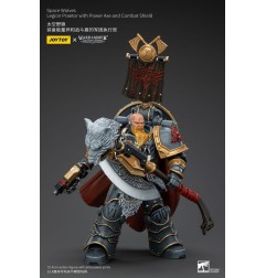 Warhammer The Horus Heresy - Figurine 1/18 Space Wolves Legion Praetor avec Power Axe and Combat Shield 12 cm