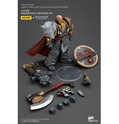 Warhammer - The Horus Heresy figurine 1/18 Space Wolves Legion Praetor with Power Axe and Combat Shield 12 cm