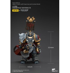 Warhammer The Horus Heresy - Figurine 1/18 Space Wolves Legion Praetor avec Power Axe and Combat Shield 12 cm