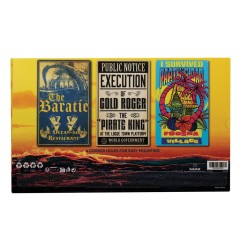 Fallout - One Piece Set de 3 panneau métal