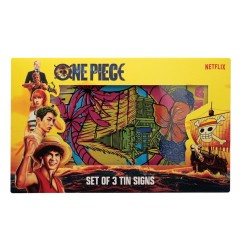Fallout - One Piece Set de 3 panneau métal