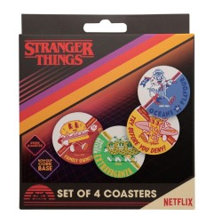 Stranger Things - Pack 4 sous-verres
