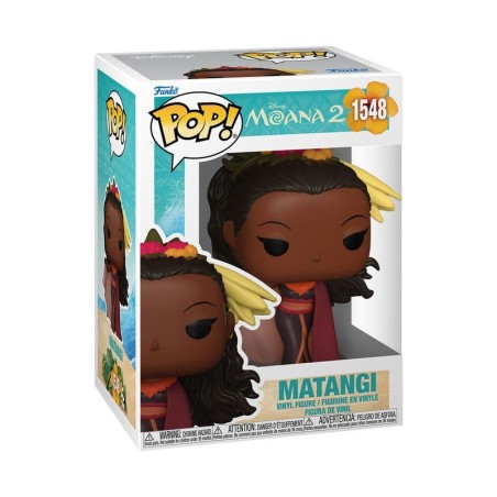 Vaiana : La Légende du bout du monde 2 - Figurine POP! & Buddy Matangi 9 cm
