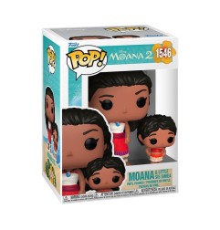 Vaiana, la Légende du Bout du Monde - Vaiana : La Légende du bout du monde 2 POP! & Buddy Vinyl figurine Moana & Little Sis 9 cm