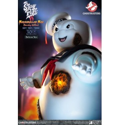 S.O.S Fantômes - Ghostbusters statuette Soft Vinyl Stay Puft Marshmallow Man Burnign Edition Deluxe Version 30 cm