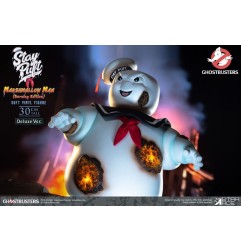 S.O.S Fantômes - Ghostbusters statuette Soft Vinyl Stay Puft Marshmallow Man Burnign Edition Deluxe Version 30 cm