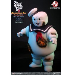 S.O.S Fantômes - Ghostbusters statuette Soft Vinyl Stay Puft Marshmallow Man Burnign Edition Deluxe Version 30 cm