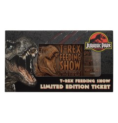 Jurassic Park - Réplique 1/1 Feeding Show Ticket