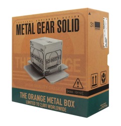 Metal Gear Solid 2 - Réplique Cardboard Box
