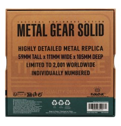 Metal Gear Solid - 2 réplique Cardboard Box