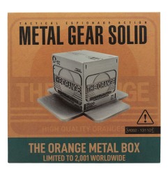 Metal Gear Solid - 2 réplique Cardboard Box