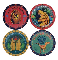 Jurassic Park - Pack 4 sous-verres