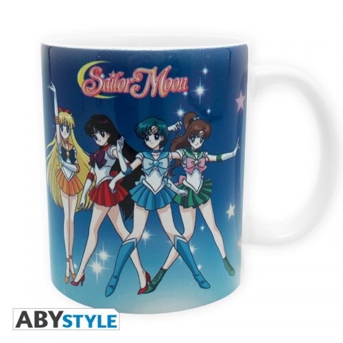 SAILOR MOON - Mug - 320 ml - Sailor Guerrières - subli - avec boîte