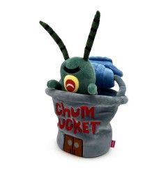 Bob l'éponge - Peluche Plankton Chum Bucket 22 cm