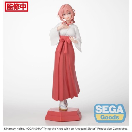 Tying the Knot with an Amagami Sister - Statuette PVC Desktop x Decorate Collections Yuna Amagami 16 cm