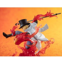 One Piece - Statuette Figuarts ZERO Extra Battle Sabo Fire Fist Rook Check 19 cm