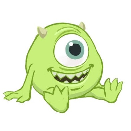 Monstres & Cie / Monstres Academy - Tirelire Bob Razowski 15 cm